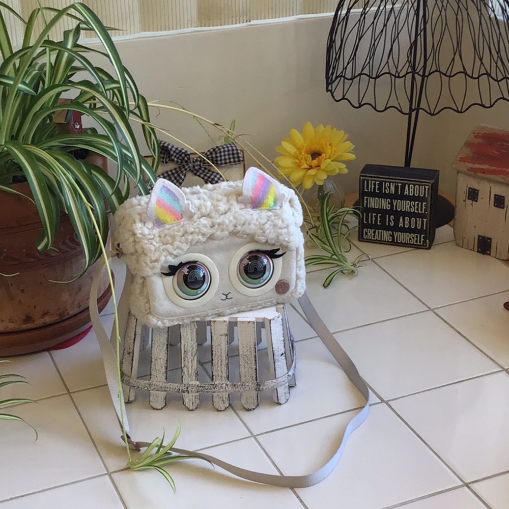 ‘Purse Pets’ Sherpa LlamaLush Purse w/Eye Movement & Sounds